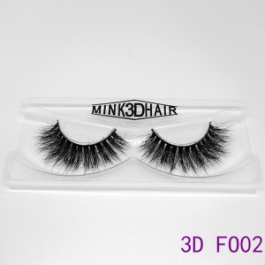 ขนตา 3D สเตอริโอ Mink